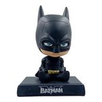 Daiyamondo Super Hero Anime Action Figure Bobble Head for Car Dashboard Office & Study Table Decoration for Everyone (Angry Bat)