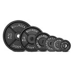 BullrocK Olympic Cast Iron Weight Plates 2-inch Disc for Powerlifting, Home Gym & Commercial Competition Plate of 1.25Kg 2.5Kg 5Kg 10Kg15Kg 20Kg (2.5kg Set (1.25 x 2))