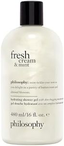 philosophy hydrating shower gel fresh cream and mint, 480ml