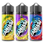 Fantasi Ice Remix Vape Liquid 3 x 100ml 70vg/30pg Vape Juice, No Nicotine Sub Ohm Vape Ecig Liquid, Chubby Gorilla Leak-Blocker Shortfills | Blue Razz Cherry, Tropical Thunder & Blackcurrant Lemon Ice