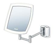 Beurer BS 89 LED illuminated cosmetic mirror, 5x magnification, wall mounted