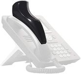 Softalk II Black Phone Shoulder Rest | Landline Telephone Accessory (00801M)