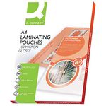 Q-Connect A4 Laminating Pouch 100 Micron (Pack of 100) KF04115