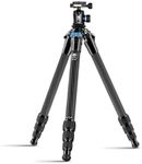 SIRUI AM-284 Camera Tripod Carbon Fiber Professional Tripod with K20X Ball Head Load 55lb (AM-284+K20X)