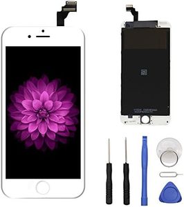 White for iPhone 6 Plus 5.5 Inch LCD Screen Full Digitizer Assembly Frame Set Front Glass Display with Required Tool Kit