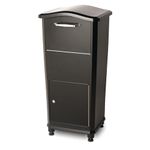 Architectural Mailboxes 6900B Elephantrunk Parcel Drop Box, Black