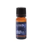 Mystic Moments | Organic Lemon Essential Oil 10ml - Pure & Natural Oil for Diffusers, Aromatherapy & Massage Blends Vegan GMO Free