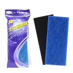 VAYINATO Xinyou Aquarium Bio Filter Sponge Media Blue And Black (Xy 1810)