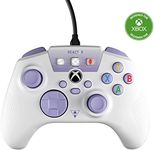 Turtle Beach REACT-R Controller Wired Game Controller – Licensed for Xbox Series X & Xbox Series S, Xbox One & Windows – Audio Controls, Mappable Buttons, Textured Grips - White/Purple