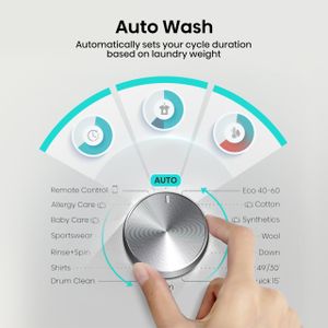 Hisense 12kg Front Load Washing Machine – Large Capacity Laundry Appliance