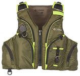 Onyx Pike Paddle Sports Life Jacket, Green 2XL/3XL