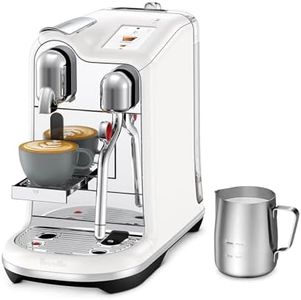 Breville Nespresso Creatista Pro Coffee Machine by Breville (Sea Salt), BNE900SST