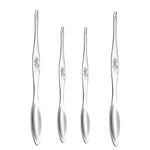 S.B.ANJALI SHALU BHAI 4pcs Stainless Steel Needle Eat Spoon Lobster Fork Crab Meat Seafood Needle Crab Fork Needle Bar Ferramentas Crabs Tools.