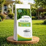 American Bermuda Lawn Grass Seeds for Lawn, Turf, Cricket Ground, Stadium, Park, Farmhouse, Sports Field, Garden Grass, Fast Growing, Gardening Seeds | Free Growing Guide | (1 Kg Bermuda Grass Seeds)