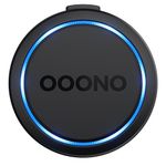 OOONO Co-Driver NO2 - next gen. traffic safety alarm - warns of speed cameras and road hazards - rechargeable - LED indicator - CarPlay & Android Auto compatible