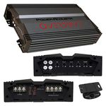 Power Acoustik OD11500 1500W Mono Class A/B Amplifier, 1-ohm Stable, Military Grade PCB, 4g Power Wire & 8g Speaker Wire Outputs, Bass Remote, 1 Channel, Part Number PWA-OD1-1500