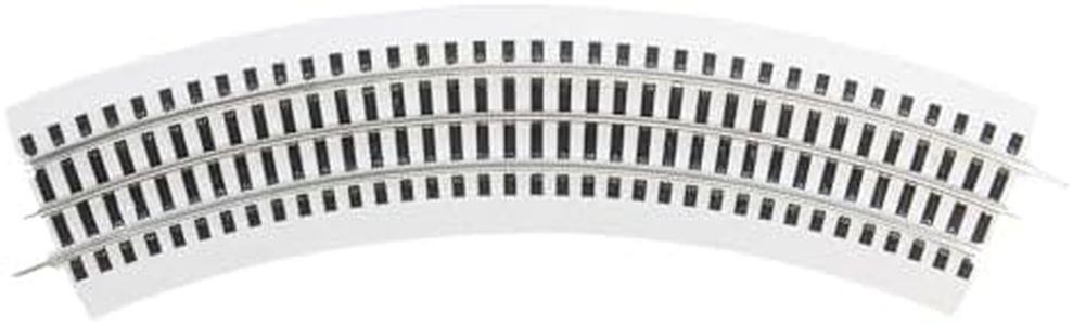 Trains White O36 Curve FasTrack 4-Pack