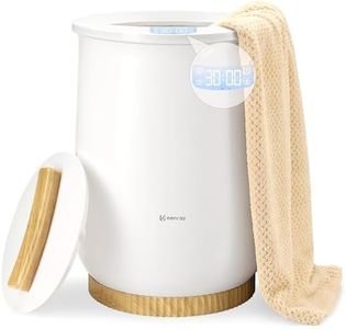 Keenray Upgraded Towel Warmer Bucket, Large Towel Warmer with 3 Heating Modes, Heat Time 30/45/60/90 Min Adjustable and Up to 24 Hour Delay Timer, Towel Heater for Oversize Bathrobes Blankets, CL1Plus