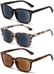 FSRTEP 3 Pack Reader Sunglasses For