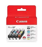 Genuine Canon CLI-221 CMYK Value Pack 4 Ink Cartridges