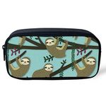 HUGS IDEA Cute Sloth Pencil Cases Pen Bag Statiionery Storage Bags School Supplies Makeup Bag