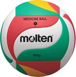 Molten Setter Training Volleyball, Green/Red/Yellow/White