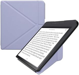 kwmobile Étui Compatible avec Kobo Forma Coque - Étui à Rabat magnétique Tablette eReader Similicuir - Lavande