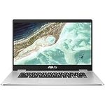 Asus Chromebook 15.6" FHD Laptop - Intel Celeron Dual-Core N3350, 4GB RAM, 32GB eMMC, Chrome OS – (C523NA-Q1-CB)