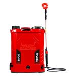Balwaan Krishi Battery Sprayer 12 Volts x 8 Ampere (Red) | High Pressure up to 15 feet Spray | Portable Knapsack Sprayer | 18 Litre Tank Capacity | Suitable for Spraying | BS-20