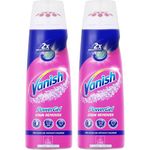 Vanish Pre-Treat PowerGel Stain Remover, 200ml, Pack of 2, 2x Concentrated Formula, Fights Stubborn Grass, Mud, Make-up Stains and More, Safe on Everyday Coloured and White Fabrics