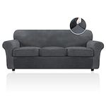 FestiCorp Velvet Sofa Cover, Couch 
