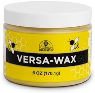 Fox Run Versa Wax, Beeswax Polish for Metals and Wood, 6 Ounces