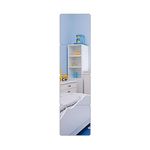 Unbreakable Wall Mirror Full Length for Bedroom,Kids Safe Shatterproof Mirror for Body,4 Pack 12"x12",Child Acrylic Plastic Non Glass Long Mirror,Flexible Plastic Mirror Sheets Wall Stickers