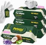 Petazy Pet Wipes for Dogs and Cats