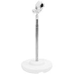 Alipis Hair Dryer Stand Rotating Lazy Hair Dryer Stand Holder Hands- Free Blow Dryer Holder with Base Adjustable Height Hair Dryer Holder for Pets and Women Hair White 108cm