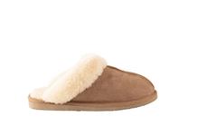 Shepherd of Sweden - Jessica Sheepskin Slippers - Mules - Women - 100% Real Sheepskin - Slip In - Comfort - Soft and Warm - Chestnut - 6.5 UK