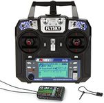 FS-i6 AFHDS 2A 2.4GHz 6CH Radio System Transmitter for RC Helicopter Glider with FS-iA6 Receiver Mode 2