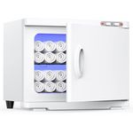 VERYTOP 23L Hot Spa Towel Warmer, Large 2-in-1 Spa Towel Warmers for Facials Esthetician, Towel Warmer Cabinet Towel Heater for Barber, Salon(White)