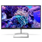 PHILIPS 246E9QJAB/94 23.8" IPS Panel, LED Monitor 3W x 2 Speaker, HDMI & VGA Connectivity, FHD, Ultra Narrow Border, 5 ms Response time, Energy Star 7.0, TCO Certified Flicker Free, VESA Mount