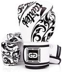 Fairtex Glory Kickboxing Gloves - Limited Edition (White - BGVG2, 12 oz)