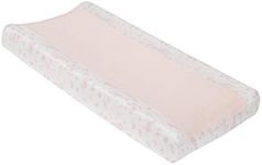 Carter's Pretty Pink Giraffes Super Soft Pink & White Changing Pad Cover, Pink, White