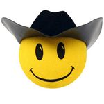 HappyBalls Happy Cowboy w/Hat Car Antenna Topper/Mirror Dangler/Dashboard Buddy (Auto Accessory)