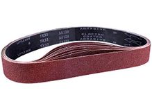 STEBRUAM Sanding Belt 50 x 686 mm, Sander Belts Set（3 Each of 80/120/150/240/400 Grains）for Belt Sander,for Grinding,Sharpening and Derusting (15 Pieces)