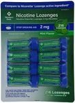 Members Mark 2mg Nicotine Lozenges, Mint (216 Count)