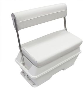 Wise 8WD156-784 Offshore Swingback Cooler Seat, 70-Quart, Cuddy Brite White