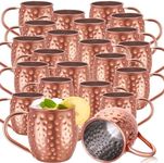 Didaey 24 Pcs Moscow Mule Mugs Set 