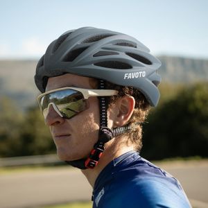 Favoto Adult Bike Helmet – Lightweight Adjustable Cycling Helmet, Matte Gray 59-61cm