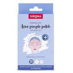 Sirona Anti Acne Pimple Patches for Face – 72 Dots with 0.5% Salicylic Acid | Invisible Facial Stickers Cover with 100% Hydrocolloid Waterproof Patches | For Active Surface Acne