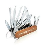 Swiss Eagle Ranger Multi-Tool Pocket with 30 Tools All in Your Pocket for Campaiging and Kitchen