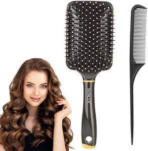 SHINLEA Set di Spazzole per Capelli Districanti - Wet Brush Spazzola Anti Nodi, Adatto a Uomini, Donne e Bambini